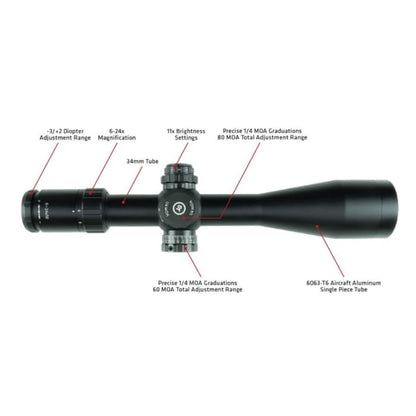 Crimson Trace 6-24x56 FFP Riflescope