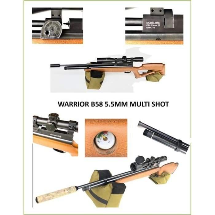 Warrior Multi-Shot PCP 5.5MM